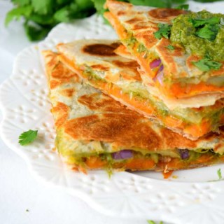 Roasted Sweet Potato Quesadilla