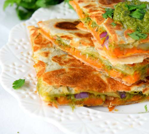 Roasted Sweet Potato Quesadilla