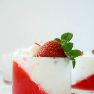 Strawberry Jello Parfaits