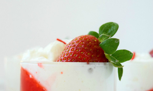 Strawberry Jello Parfaits