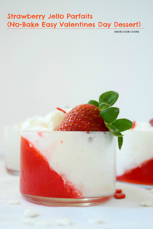 Strawberry Jello Parfaits