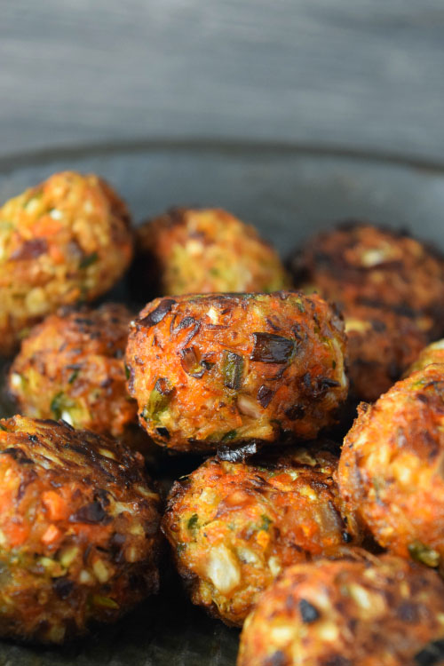 Vegetable Manchurian Balls Just Fried