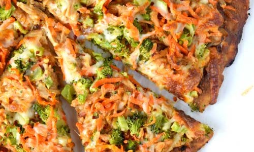 CPK Inspired Thai Chicken Pizza