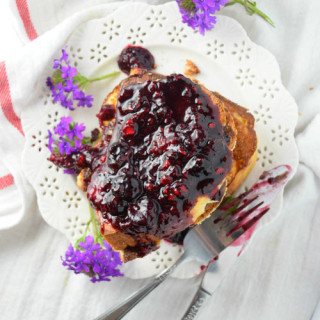 Chocolate Peanut Butter French Toast