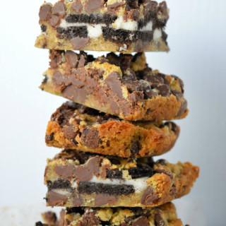 Oreo Chocolate Chip Bars