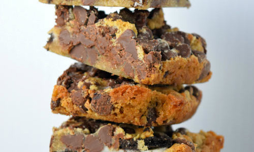 Oreo Chocolate Chip Bars