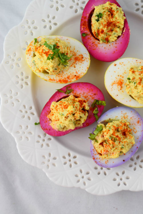 Ready to Serve Tex Mex Deviled Eggs