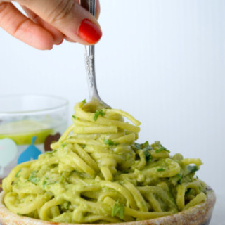 Spicy Avocado Sauce Pasta