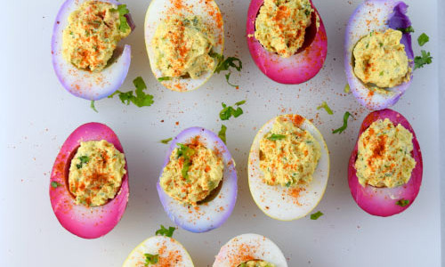 Tex Mex Deviled Eggs