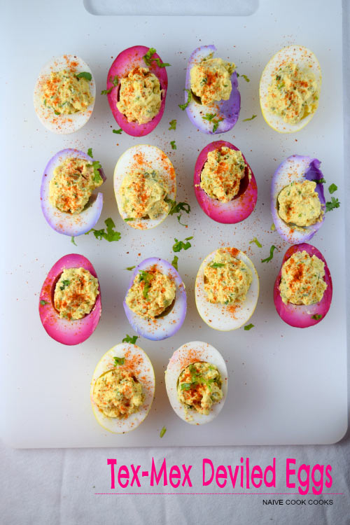 Tex Mex Deviled Eggs