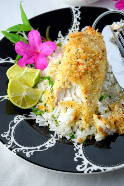 Flaky Baked Parmesan Crusted Tilapia