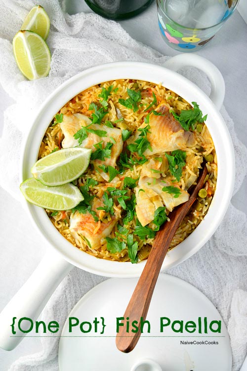 One Pot Fish Paella