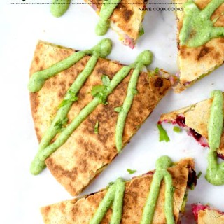 Potato & Beet Quesadillas