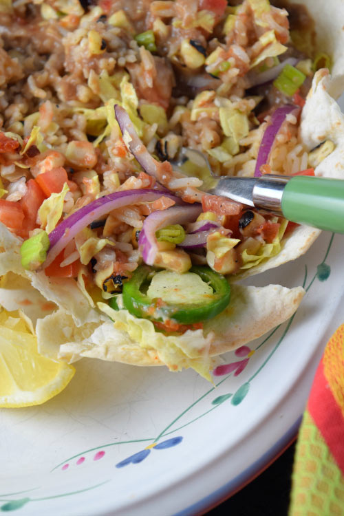 Ready to Eat Beans & Rice Tortilla Bowls