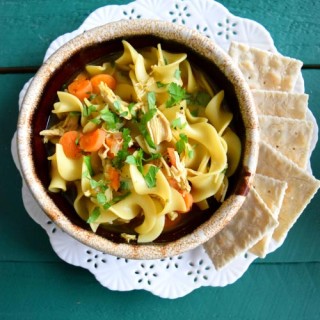 Turmeric Chicken Noodle Soup