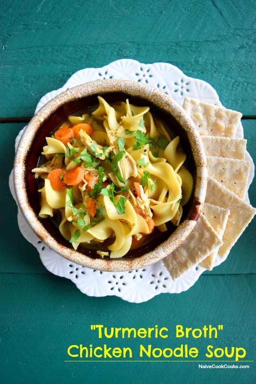 Turmeric Chicken Noodle Soup