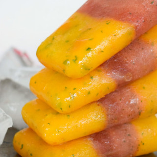 Mint Mango-Watermelon Pops