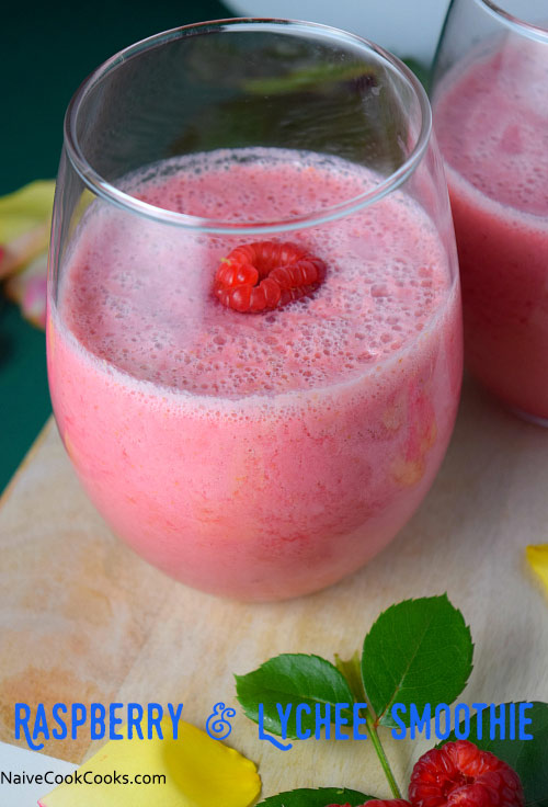 Raspberry & Lychee Smoothie