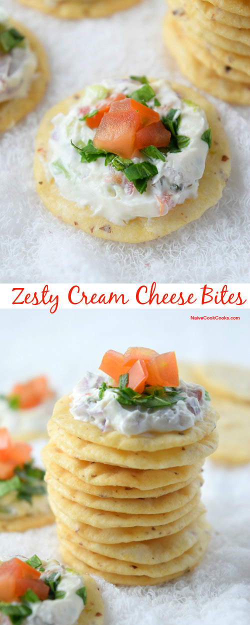 Zesty Cream Cheese Bites for Pinterest