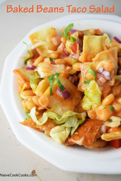 Baked Bean Taco Salad