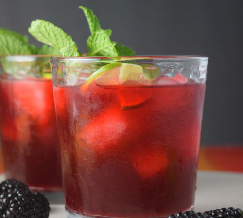 Blackberry Mint Limeade