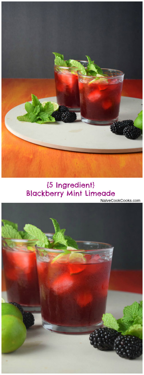 Blackberry Mint Limeade for Pinterest