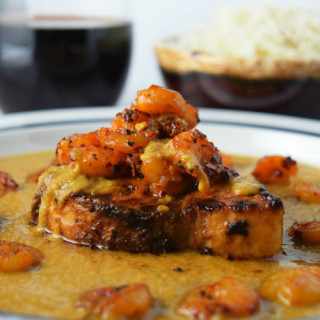 Swordfish and Shrimp Carib-Curry