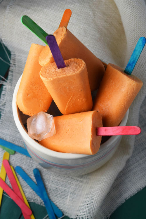 Party with Thai Ice Tea Popsicles