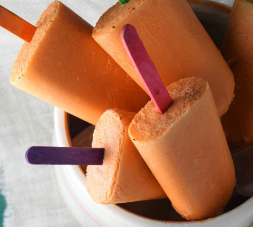 Thai Ice Tea Popsicles