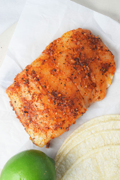 Cajun Seasoned Fish for Cajun Fish Tacos