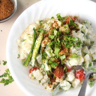 Creamy Cilantro Potato Salad