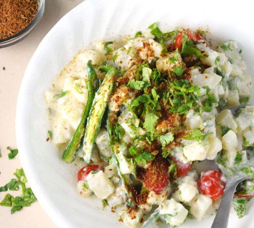 Creamy Cilantro Potato Salad