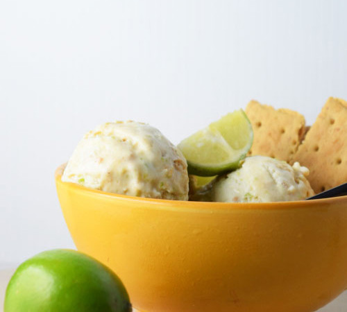 Lime Cracker Ice Cream