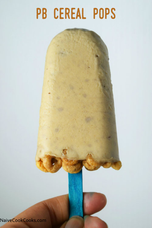 Peanut Butter Cereal Pops