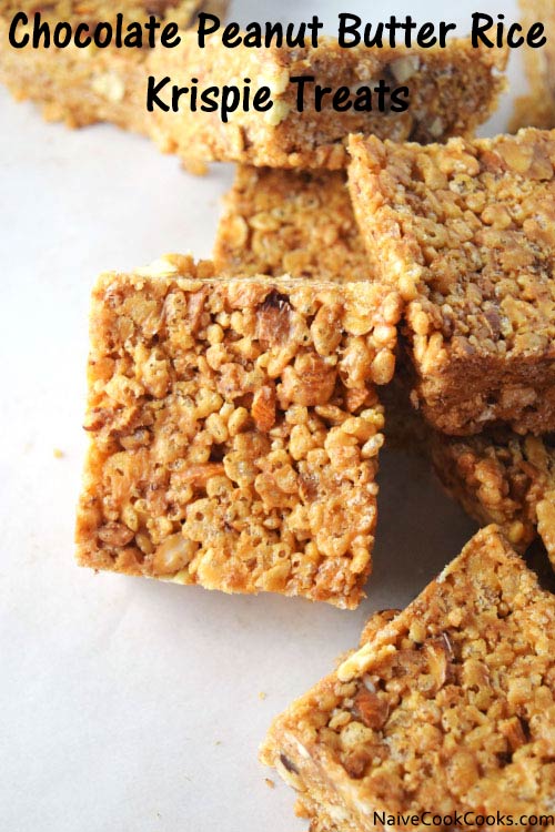 Chocolate Peanut Butter Rice Krispie Treats