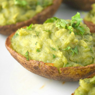 Healthy Baked Potato Skins