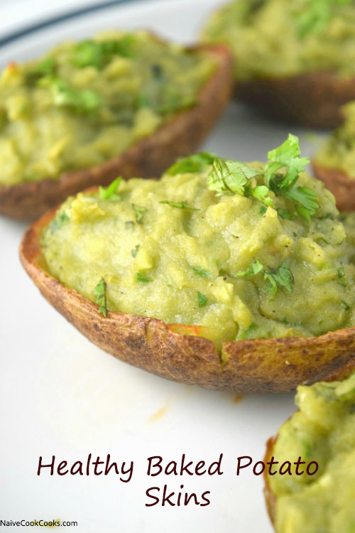 Healthy Baked Potato Skins