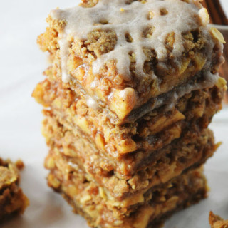 Oat Apple Pie Bars