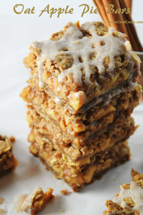 Oat Apple Pie Bars