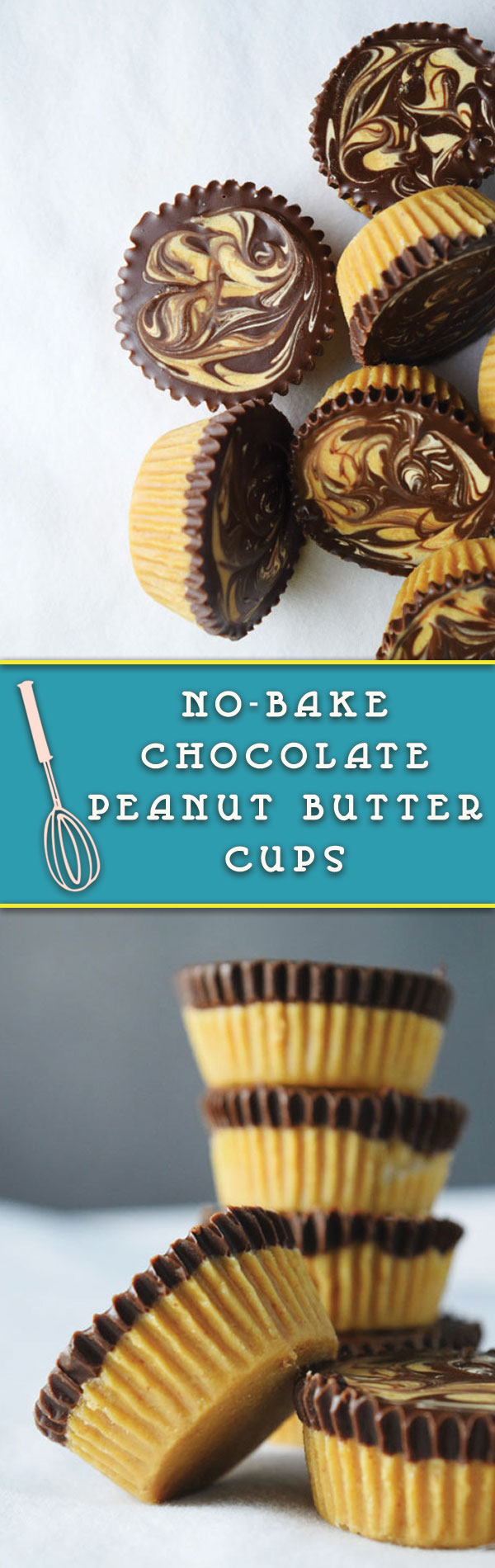 no bake chocolate peanut butter cups - easy NO BAKE peanut butter cups, perfect healthy treat! These are so good that I always keep some to munch on! Guilt free snacking!