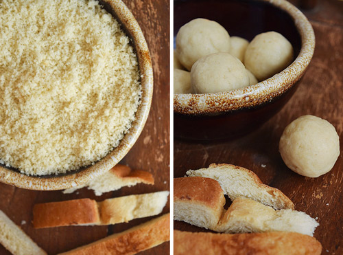 Bread Balls for Bread Gulab Jamun