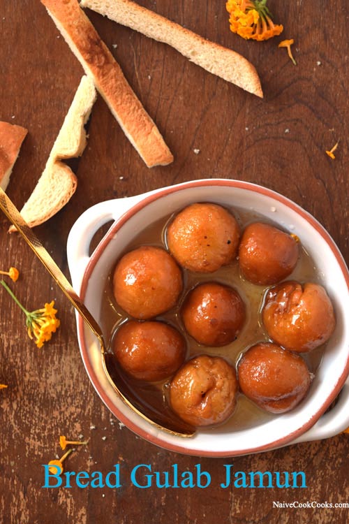 Bread Gulab Jamun