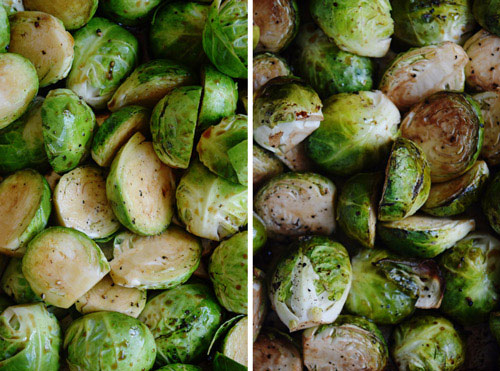 Roasted Brussels Sprouts for Balsamic Brussels Sprouts Pasta