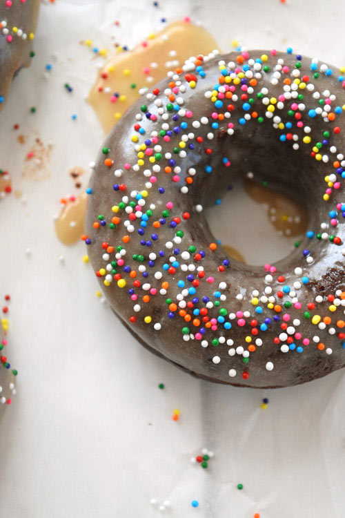 Coca-Cola Glazed Chocolate Baked Doughnuts