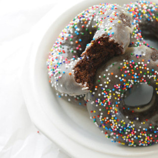 Coca-Cola Glazed Chocolate Baked Doughnuts