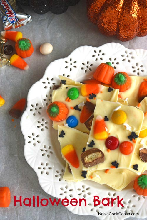 Halloween Candy Bark