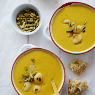 Lazy Pumpkin Gnocchi Soup