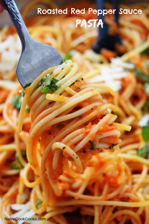 Roasted Red Pepper Pasta