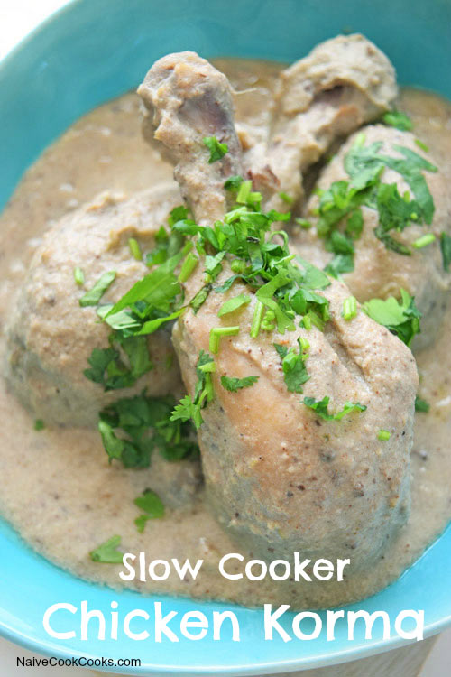 Slow Cooker Chicken Korma