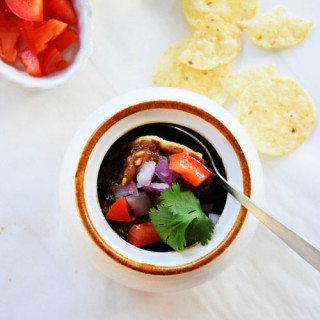 Slow Cooker Pumpkin Nacho Chili